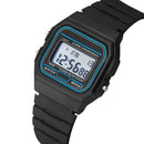 Reloj Deportivo Digital LED para Hombre, Reloj de Pulsera Electrónico con Esfera Cuadrada Pequeña y Sencilla, con Correa de Silicona, Reloj de Moda Casual para Hombre