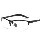 Gafas ópticas cuadradas deportivas de medio marco con prescripción para miopía/hipermetropía/gafas personalizadas progresivas multifocales