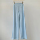 Pantalones de Yoga, Leggings Deportivos Holgados de Pierna Recta, de Cintura Alta, Transpirables, de Secado Rápido, para Gimnasio y Fitness