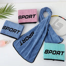 Nueva Toalla Deportiva de 30 * 110 cm, Toalla de Microfibra Ultrafina para Gimnasio, Absorbe el Sudor, Secado Rápido, para Yoga, Ejercicio, Playa