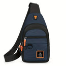 Instinct Blue – Mochila Hombre Senderismo Impermeable | Bandolera | Bolso Pecho Viaje