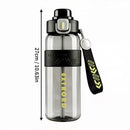 Instinct Blue – Botella Deportiva Doble Uso | Antigoteo y Resistente al Calor | BPA Free