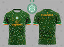Camiseta Deportiva 2026 para Hombre, Secado Rápido, Diseño Celta Irlandés, Cómoda, Transpirable, Absorbe el Sudor, Manga Corta