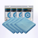 Toallas de refrigeración de 4 piezas (35,4x11,8 pulgadas), toalla deportiva suave y transpirable para exteriores, gimnasio, Yoga, ejercicio, Camping, Fitness, Runni