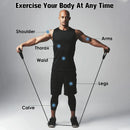 Instinct Blue – Bandas Resistencia con Asas 30lb | Fuerza y Rehabilitación | Casa Gym