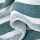 Toalla facial a rayas, absorbente y de secado rápido, súper suave, agradable para la piel, para el baño del hogar, 35x75cm, 1 Uds.