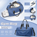 Instinct Blue – Bolsa Deporte y Viaje Hombre Mujer | Compartimento Zapatillas | Gym