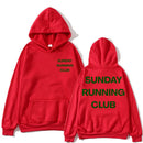 Instinct Blue – Sudadera Running Club Hombre Mujer | Fleece Oversize | Streetwear