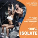 Aislado de Proteína de Suero en Polvo Bajo en Carbohidratos, Bajo en Calorías, de Rápida Absorción, Proteína en Polvo Sin OMG, Sin Gluten 1000g 40 Porciones