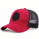 Gorra de béisbol de malla de verano para hombres y mujeres, gorra Snapback con parche de letras ENJOY LIFE, gorras de camionero de Hip Hop de calle Unisex transpirables informales