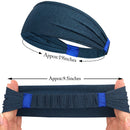 1/3 uds. de diademas deportivas para hombre y mujer, bandas elásticas suaves para el cabello, para gimnasio, yoga, deportes al aire libre, bandas para el sudor.