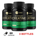Instinct Blue – Creatina Monohidrato Cápsulas | Fuerza y Rendimiento | No-GMO Sin Gluten