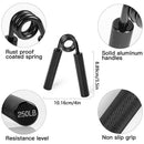 Agarrador de Mano de Alta Resistencia para Recuperación Muscular, Entrenamiento de Fuerza, Expansor Carpal, Rehabilitación de Dedos