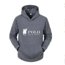 Instinct Blue – Sudadera con Capucha Hombre | Logo Caballo | Algodón Puro