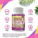 Suplemento Nutricional para Mujeres - Ayuda a Aliviar la Menopausia, Equilibrar el Sistema Endocrino, Apoyar la Energía y Mejorar el Estado de Ánimo