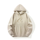 Sudaderas con capucha de lana para hombres y mujeres, ropa de calle deportiva informal, Jersey suelto de moda, Tops cálidos de Hip Hop, primavera y otoño, Color sólido