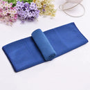 Toallas refrescantes de fibra ultrafina para cuello y rostro, absorbentes del sudor, suaves, transpirables, para gimnasio, yoga, camping, correr, fitness.