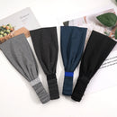 1/3 uds. de diademas deportivas para hombre y mujer, bandas elásticas suaves para el cabello, para gimnasio, yoga, deportes al aire libre, bandas para el sudor.