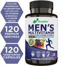Suplemento multivitamínico multimineral para hombres Vitamina ABCDEK Magnesio Calcio Zinc para reponer energía y promover la salud general