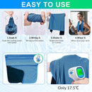 Toallas de refrigeración de 4 piezas (35,4x11,8 pulgadas), toalla deportiva suave y transpirable para exteriores, gimnasio, Yoga, ejercicio, Camping, Fitness, Runni
